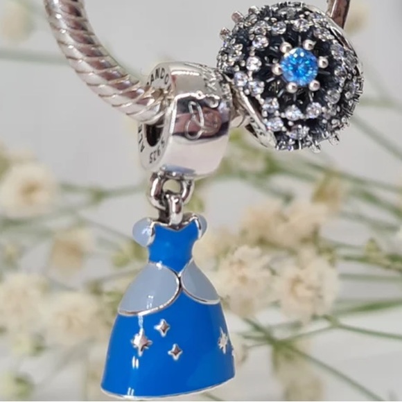 open lace back dress Disney Princess Dress Charm for Bracelets Pandora Necklace Bracelet  European Charm for Women Girls, Pequeño, Silver, Not applicable :  Amazon.co.uk: Fashion main image 0